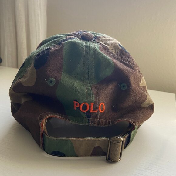 Like New, Clean, POLO Camo Cotton Chino Cap - Picture 2 of 6